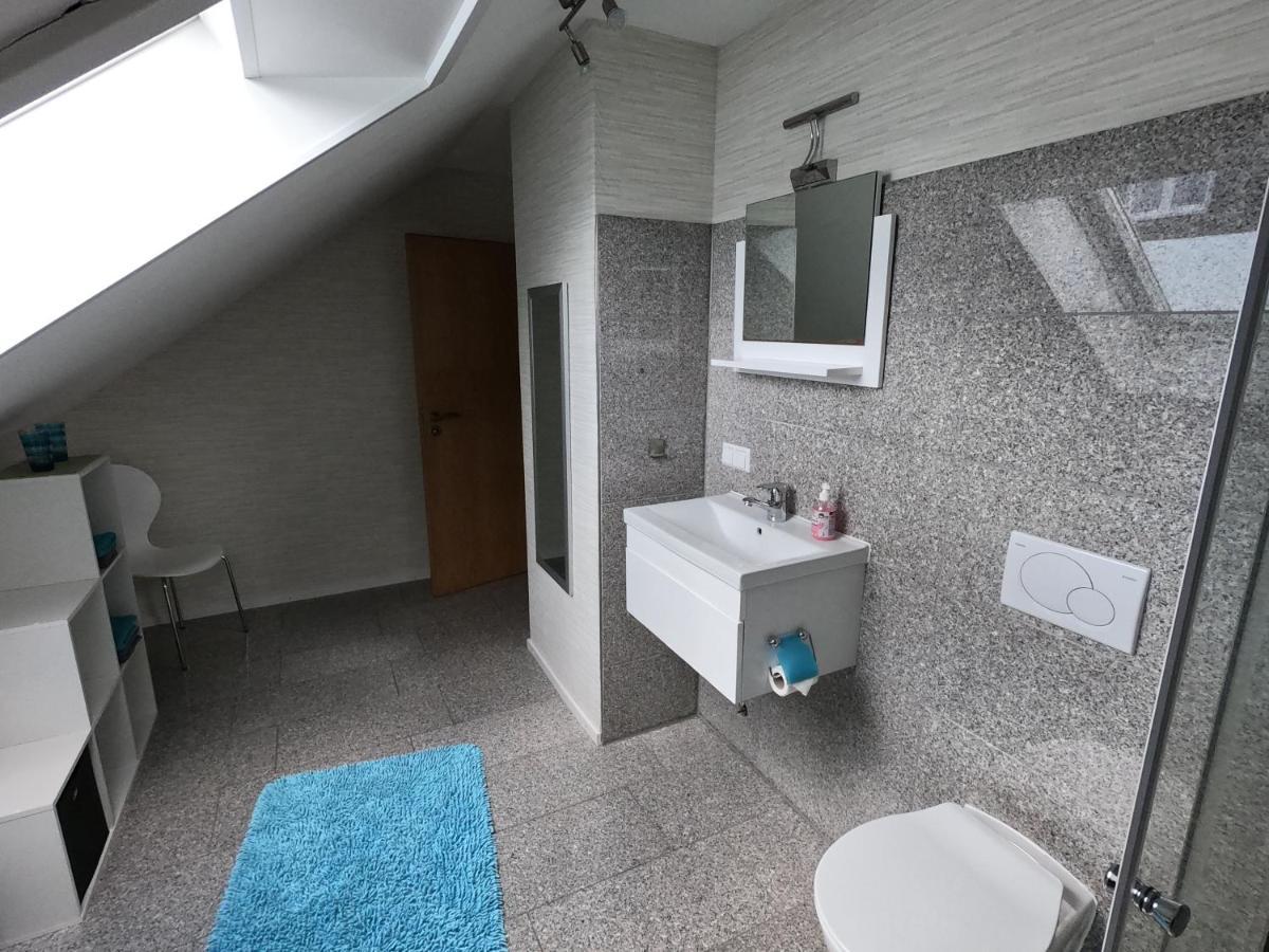 Moderne Ferienwohnung In Durmersheim 2 Zi, Naehe Rhein Und Messe Ka Luaran gambar
